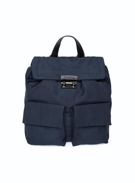 Mochila Pepe Jeans Paty Azul Marinho para Mulher