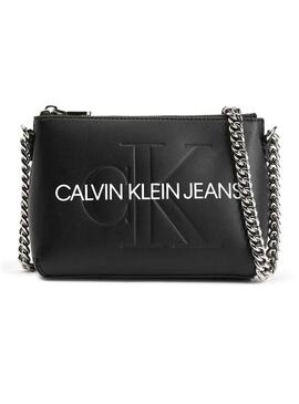Bolsa Calvin Klein Corrente Pouch para Câmera Preto Mulher