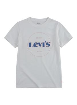 T-Shirt Levis Graphic Tee Cinza para Menino