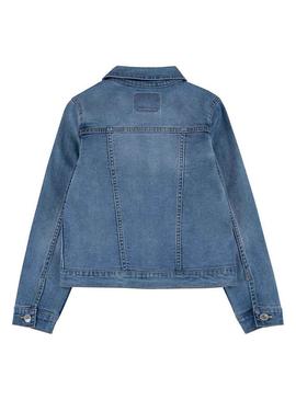 Casaca Denim Levis Trucker Azul para Menina