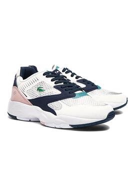 Sapatilhas Lacoste Storm 96 Nano Branco para Mulher