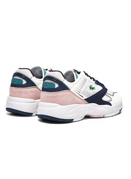 Sapatilhas Lacoste Storm 96 Nano Branco para Mulher