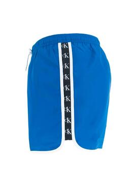 Swimsuit Calvin Klein Short Runner Azul para Homem