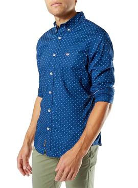 Camisa Dockers Alpha Icon Azul para Homem