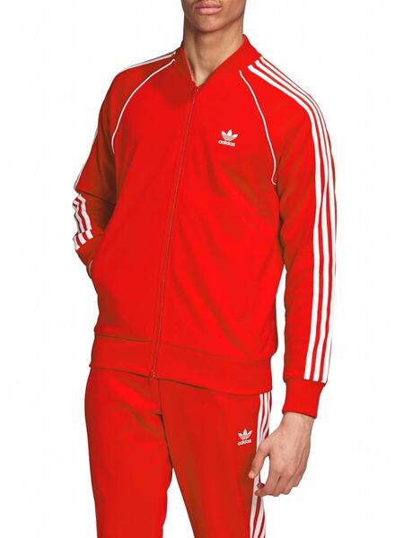 Pantalón Adidas Primeblue SST Vermelho para Mulher