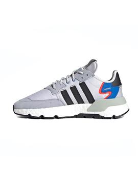 Sapatilhas Adidas Nite Jogger Cinza para Homem