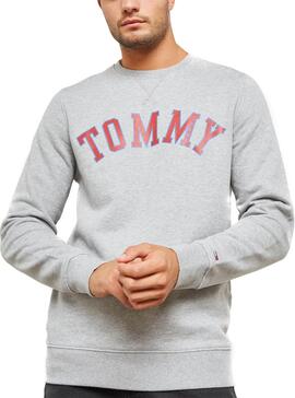 Sweatshirt Tommy Jeans Essential Gray