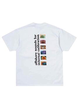 T-Shirt Carhartt Calibrate Branco para Homem