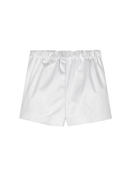 Short Mayoral Ecofriends Ottoman Branco para Menina