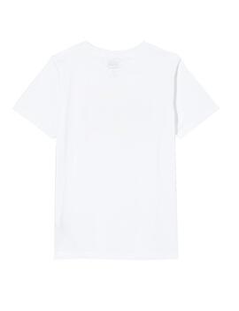 T-Shirt Levis California Logo Branco para Menino