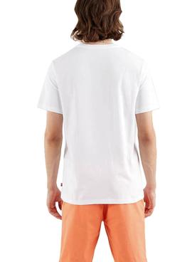 T-Shirt Levis Housemark Graphic Branco Homem
