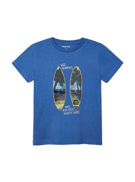 T-Shirt Mayoral Lenticular Azul para Menino