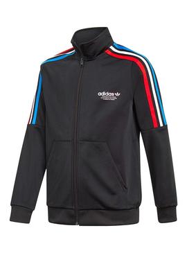 Casaca Adidas Tracktop Preto para Menino Menina