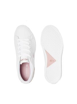 Sapatilhas Lacoste Lerond 0921 Branco para Menina