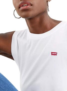 T-Shirt Levis Dara Branco para Mulher