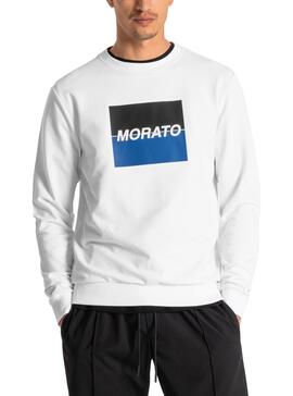 Sweat Antony Morato Logo Print Branco Homem