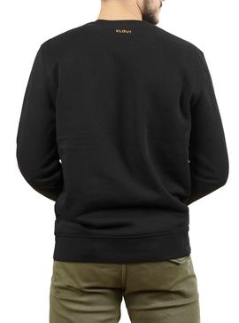 Sweat Klout Basic Preto para Homem