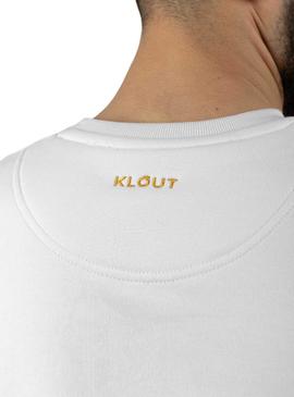 Sweat Klout Basic Branco para Homem