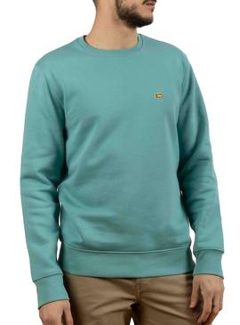 Sweat Klout Basic Turquesa para Homem 