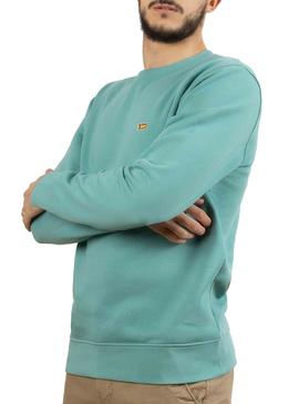 Sweat Klout Basic Turquesa para Homem 