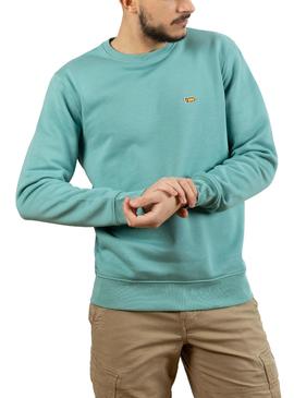 Sweat Klout Basic Turquesa para Homem 