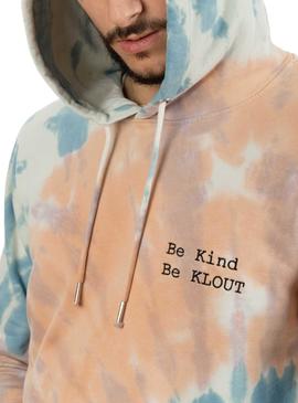 Sweat Klout Tie Dye Multicolor para Homem