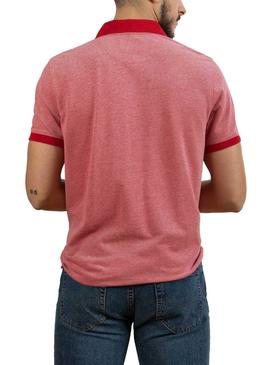 Polo Klout Vermelho para Homem