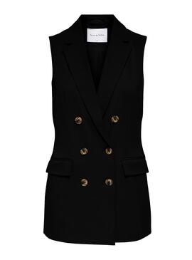 Colete Only Livy Preto para Mulher