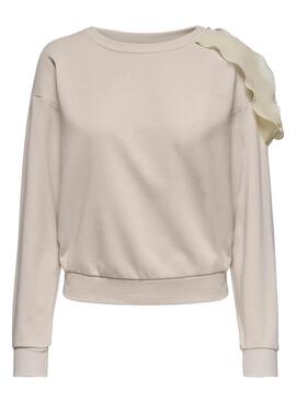 Sweat Only Petra Beige para Mulher