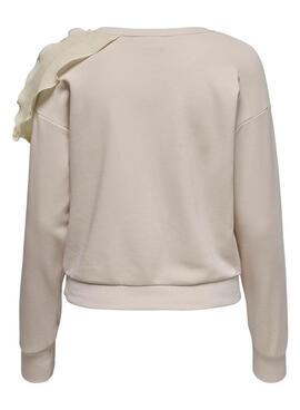 Sweat Only Petra Beige para Mulher