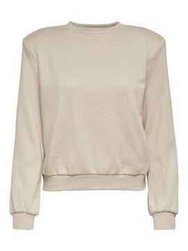 Sweat Only Rexa Life Beige para Mulher