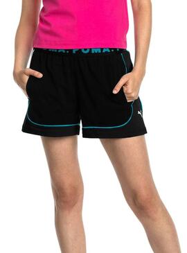 Shorts Puma Chase Preto Mulher