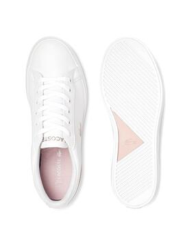 Sapatilhas Lacoste Lerond Branco para Menina