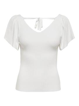 T-Shirt Only Leelo Branco para Mulher