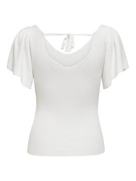 T-Shirt Only Leelo Branco para Mulher