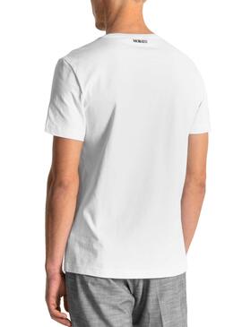 T-Shirt Antony Morato Reflective Branco Homem