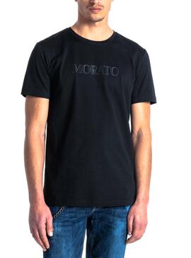 T-Shirt Antony Morato Plastic Print Preto Homem