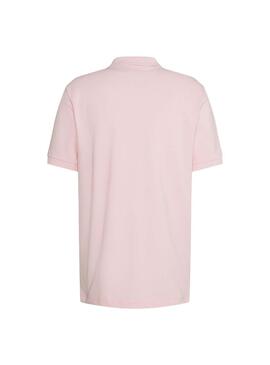 Polo Lacoste Standard Fit Rosa Claro Homem Mulher