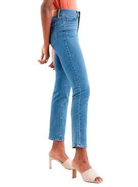 Jeans Levis 314 Shaping  Azul para Mulher