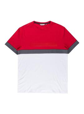 T-Shirt Antony Morato Rubber Print Vermelho Homem