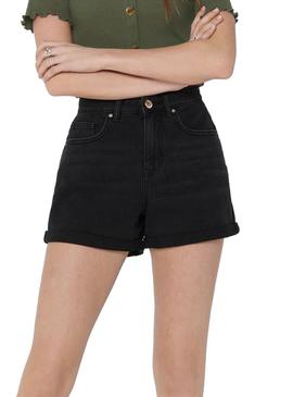 Short Only Phine Life Preto para Mulher