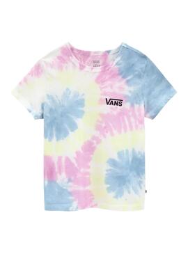 T-Shirt Vans Spiraling Wash Multicolor Mulher