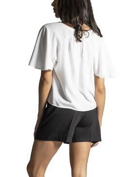 Camisa Naf Naf Buttons Branco para Mulher