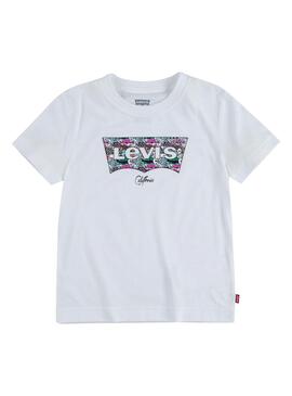 T-Shirt Levis Graphic Tee Califórnia Branco Menino