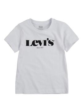 T-Shirt Levis Graphic Tee Branco para Menino