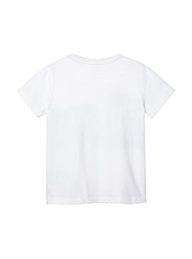 T-Shirt Mayoral Landscape Branco para Menino