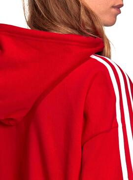 Sweat Adidas Adicolor Classics Vermelho para Mulher