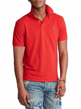 Polo Polo Ralph Lauren Racing Red para Homem