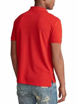 Polo Polo Ralph Lauren Racing Red para Homem