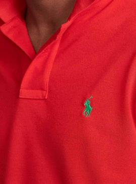 Polo Polo Ralph Lauren Racing Red para Homem